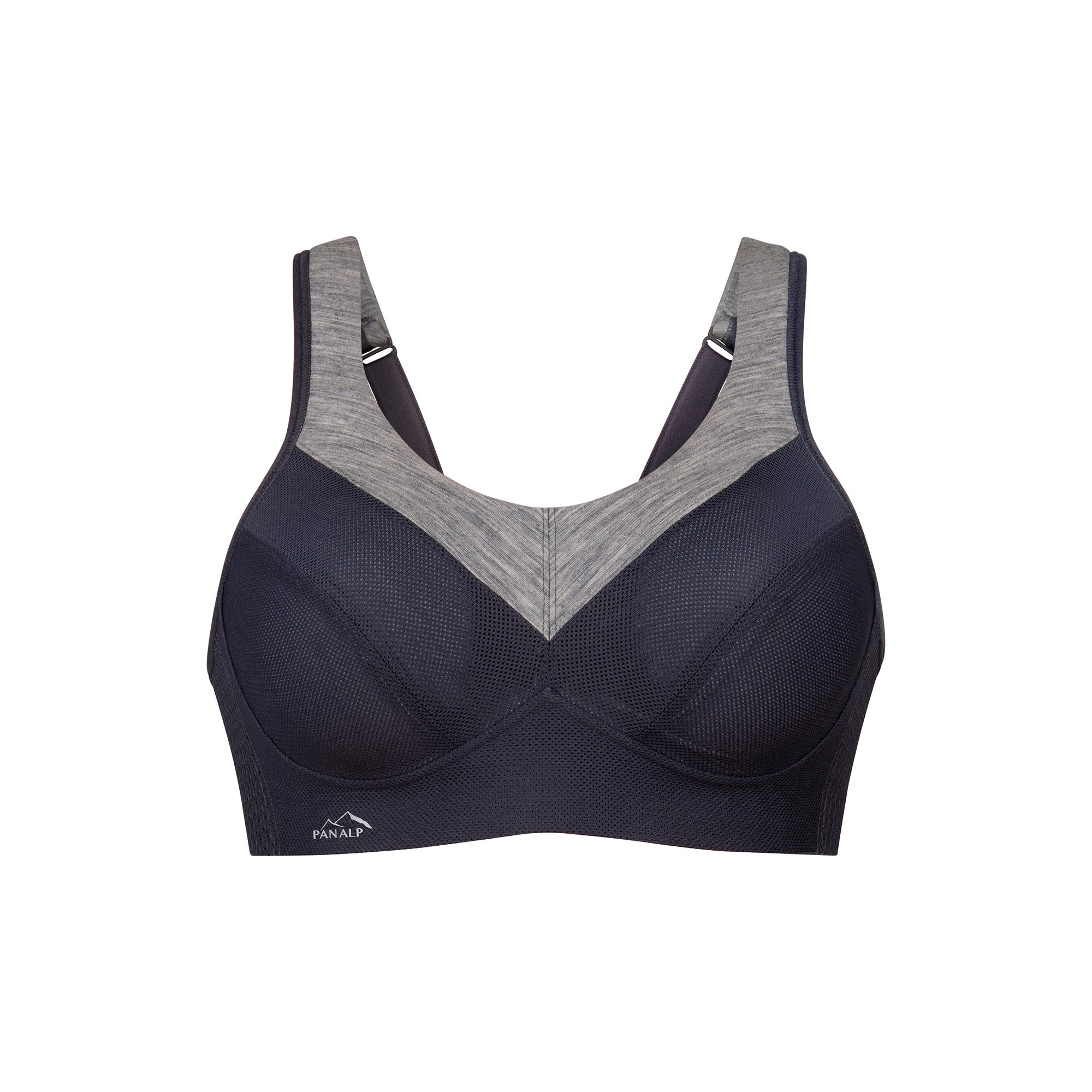 Anita Active PanAlp merinovilla urheiluliivit antrasiitti edestä
