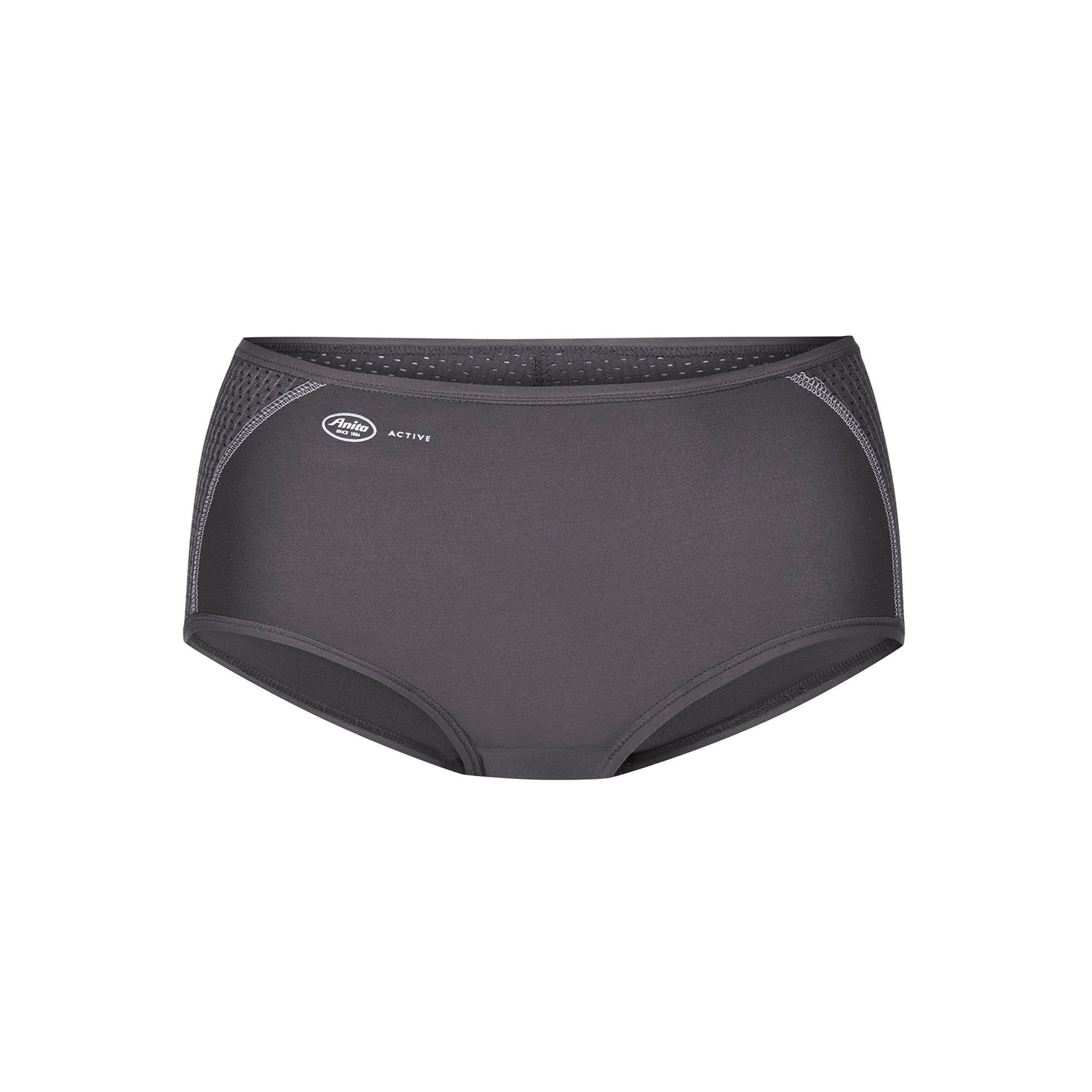 Anita Active Sports Panty Urheilualushousut antrasiitti edestä kuvattuna