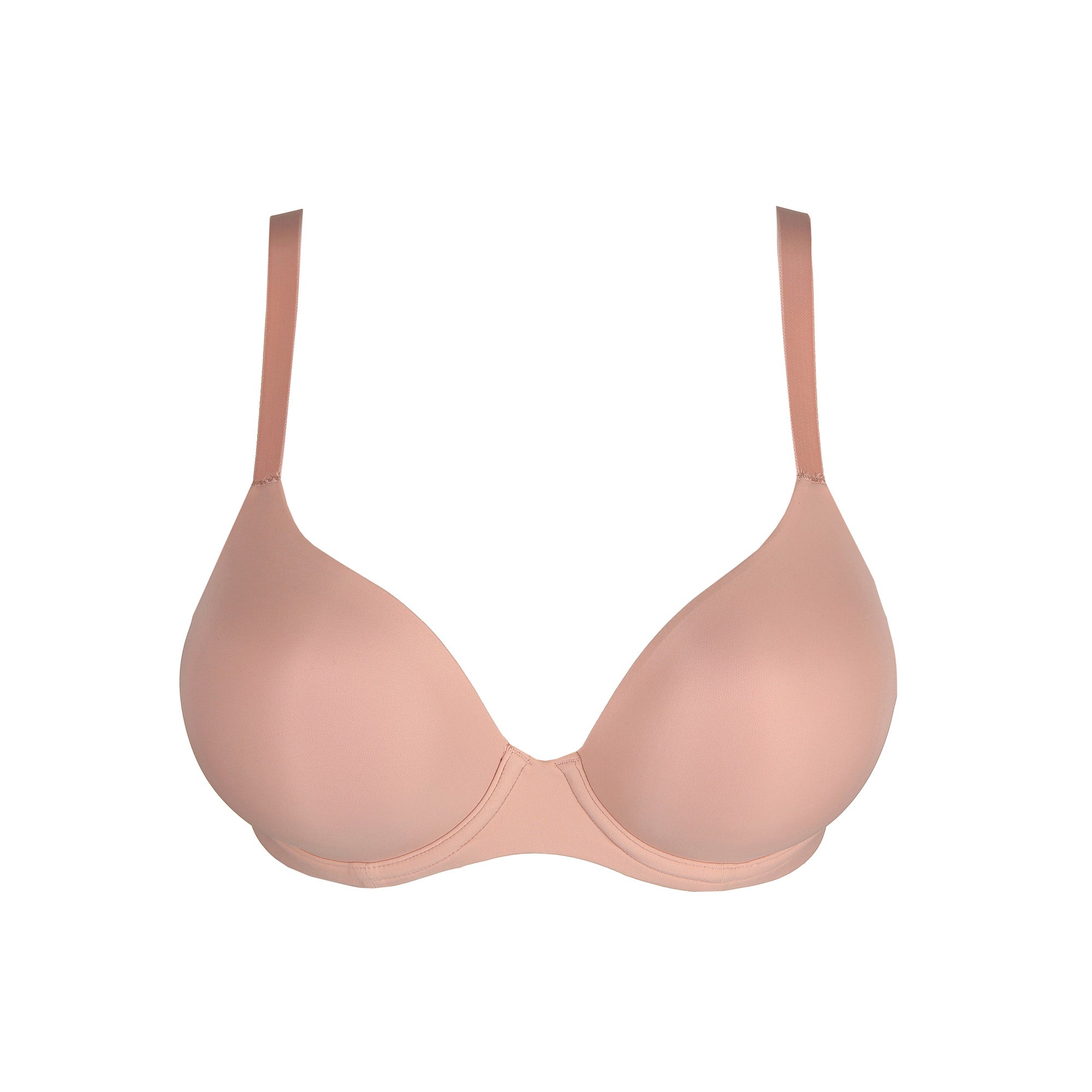 Prima Donna Figuras kaarituelliset spacer T-paitarintaliivit nude edestä