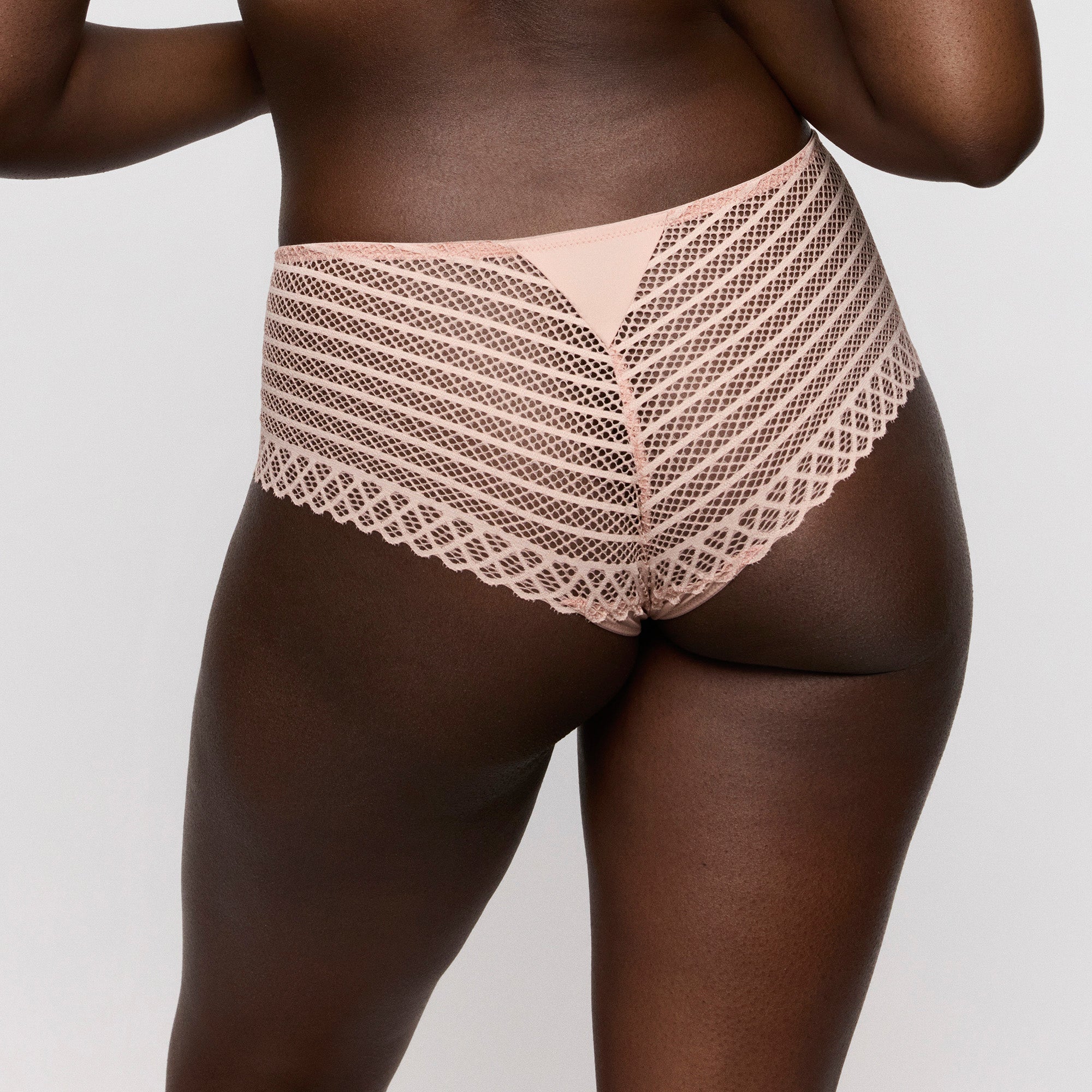 Primadonna Twist Side hipster alushousut nude lähikuva takaa