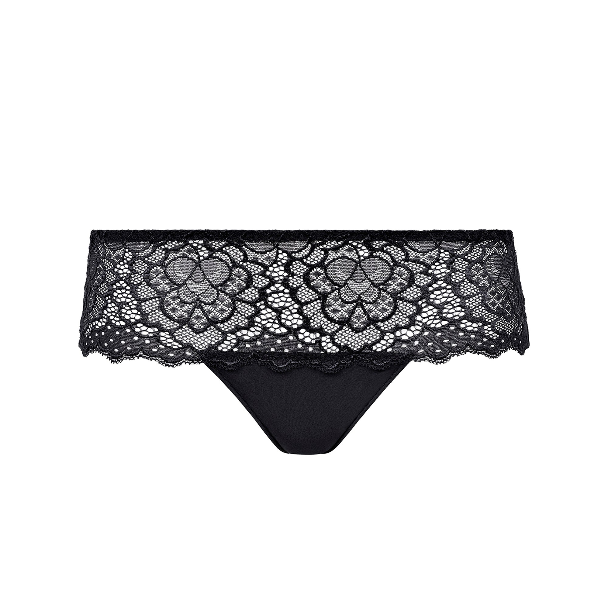 Simone Pérèle Caresse hotpants musta edestä