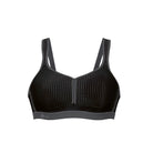 Anita Active Performance urheiluliivit musta, edestä kuvattuna