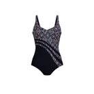 Anita comfort Luella Swimsuit uimapuku musta-kulta edestä