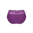 Anita Essential Lace pitsiset korkeat alushousut violetti takaa