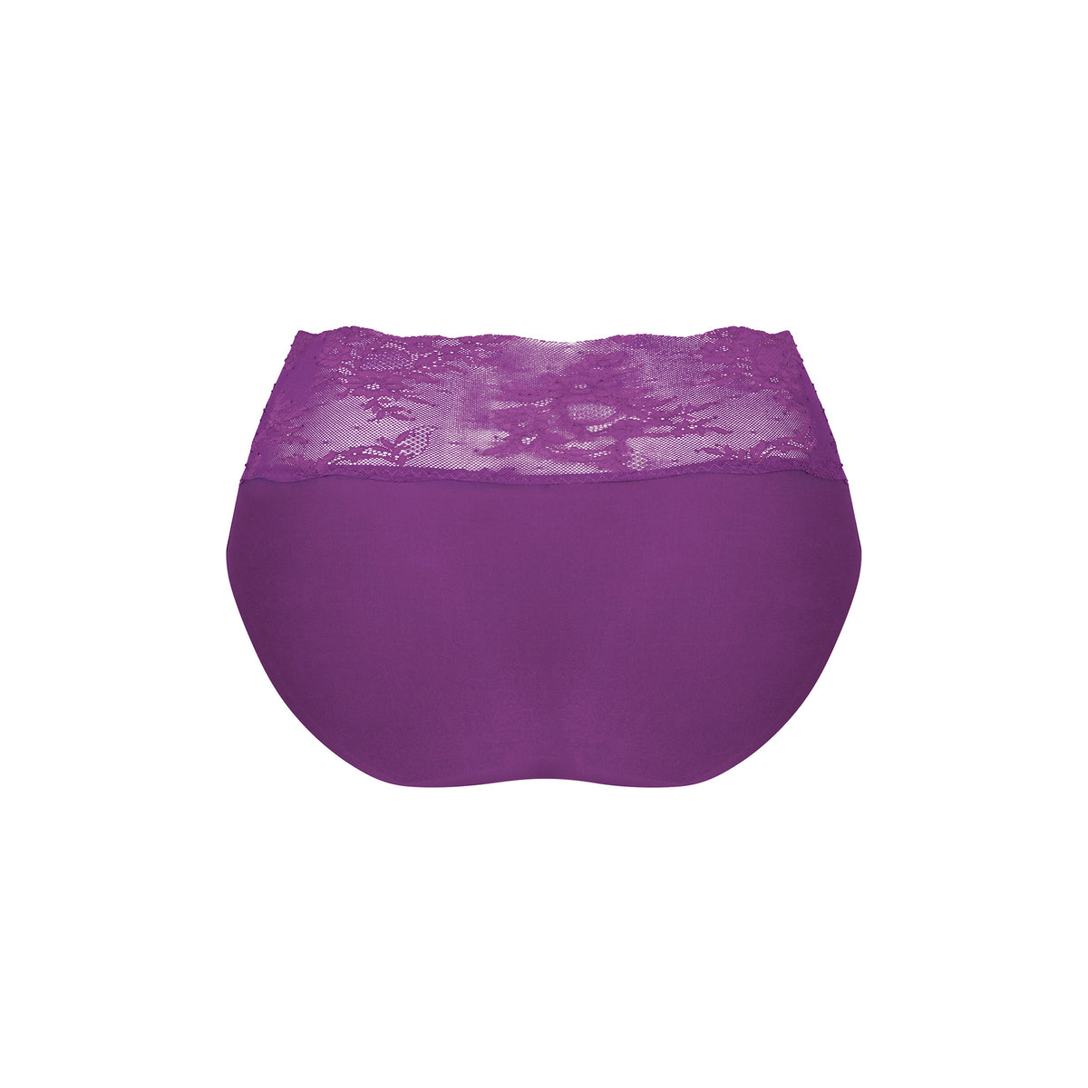 Anita Essential Lace pitsiset korkeat alushousut violetti takaa