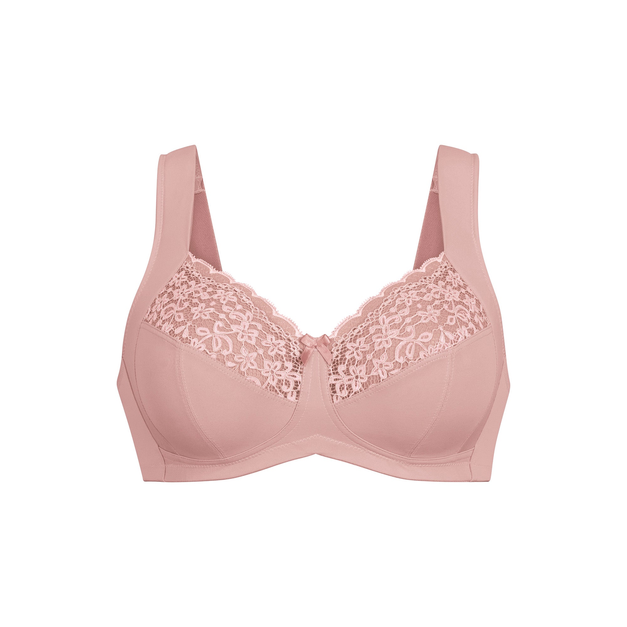 Anita Havanna kaarituettomat rintaliivit roosa edestä
