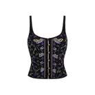 Aubade Midnight Opera vuorattu pitsinen bustier-korsetti edestä
