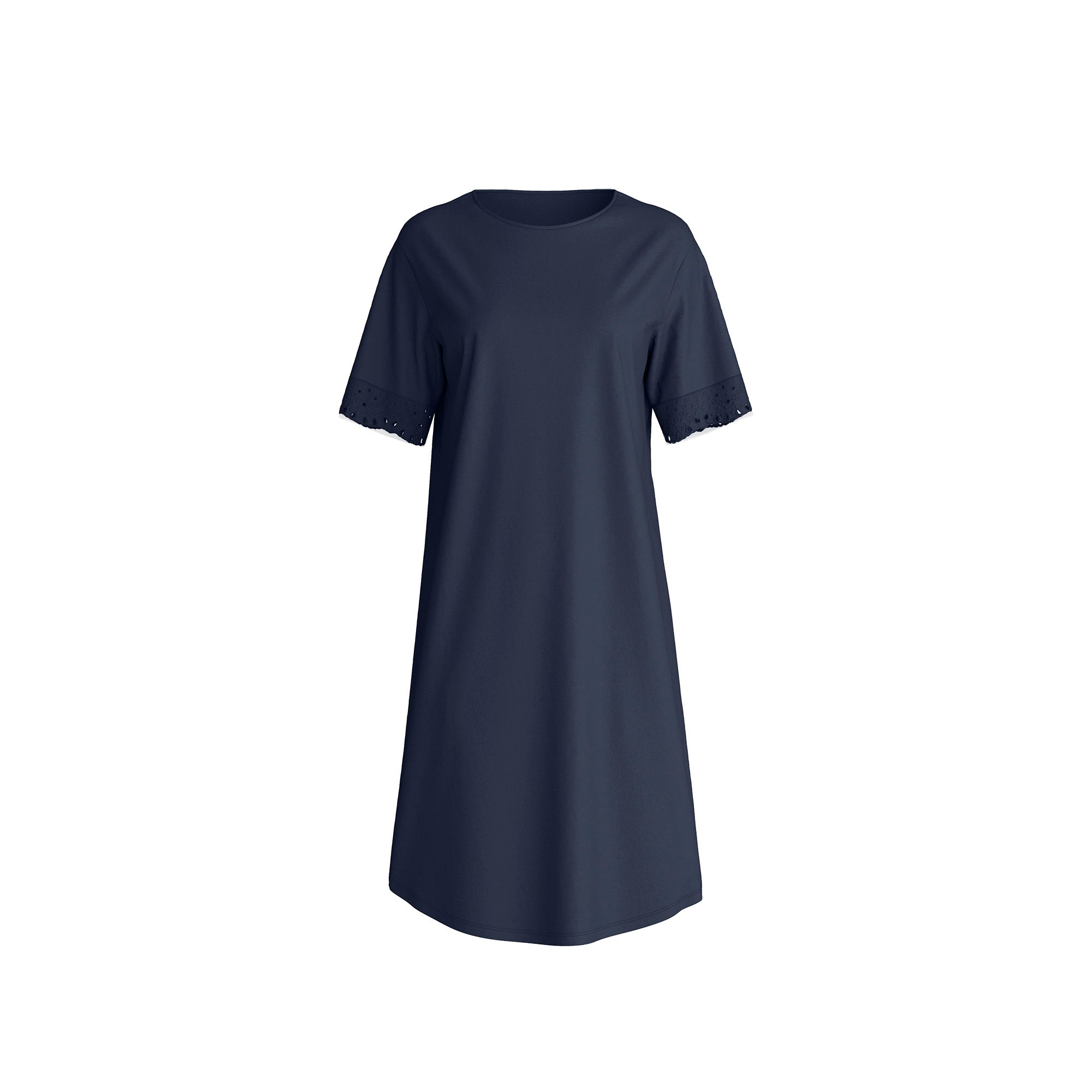 Calida Favourites Tiles Nightdress yöpaita tummansininen edestä
