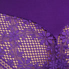 Empreinte Cassiopee pitsiset korkeat alushousut violetti lähikuva