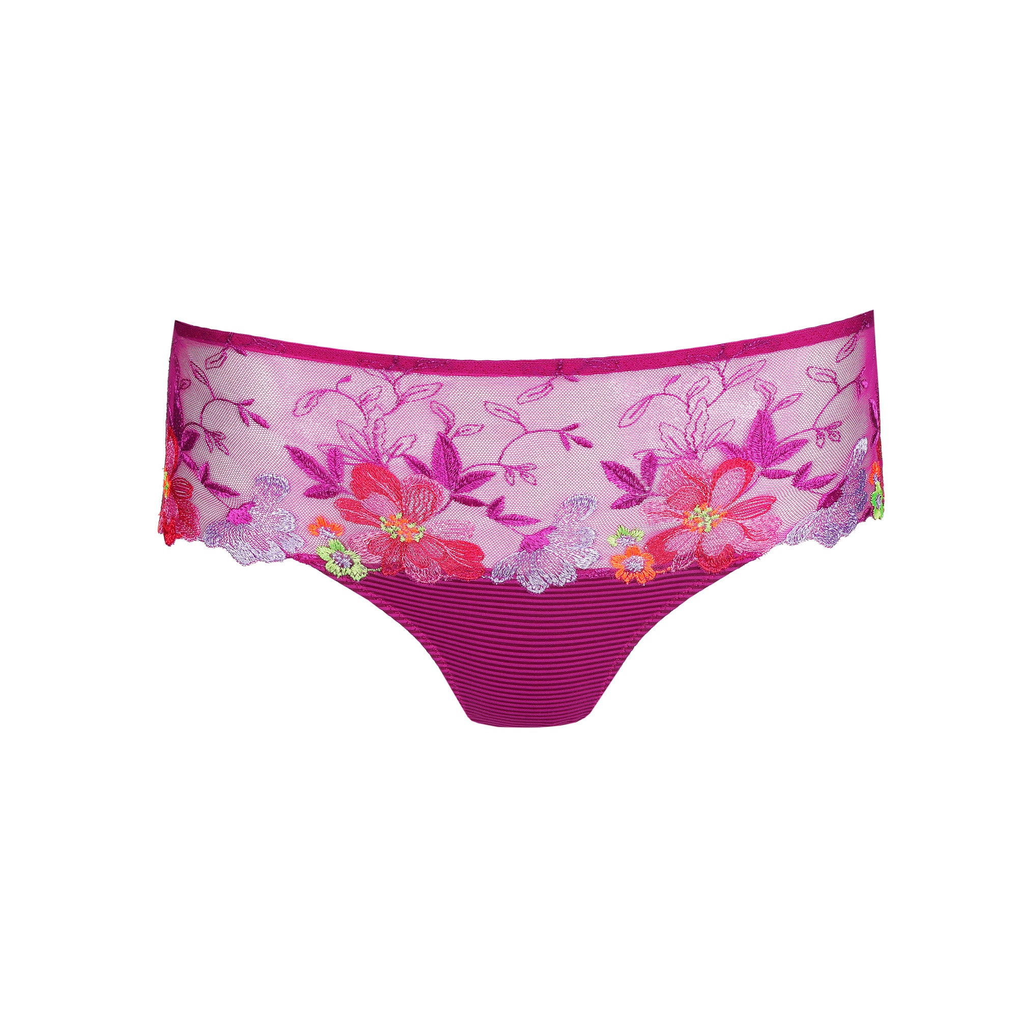 Marie Jo Odilly pitsiset hipster alushousut fuksia edestä