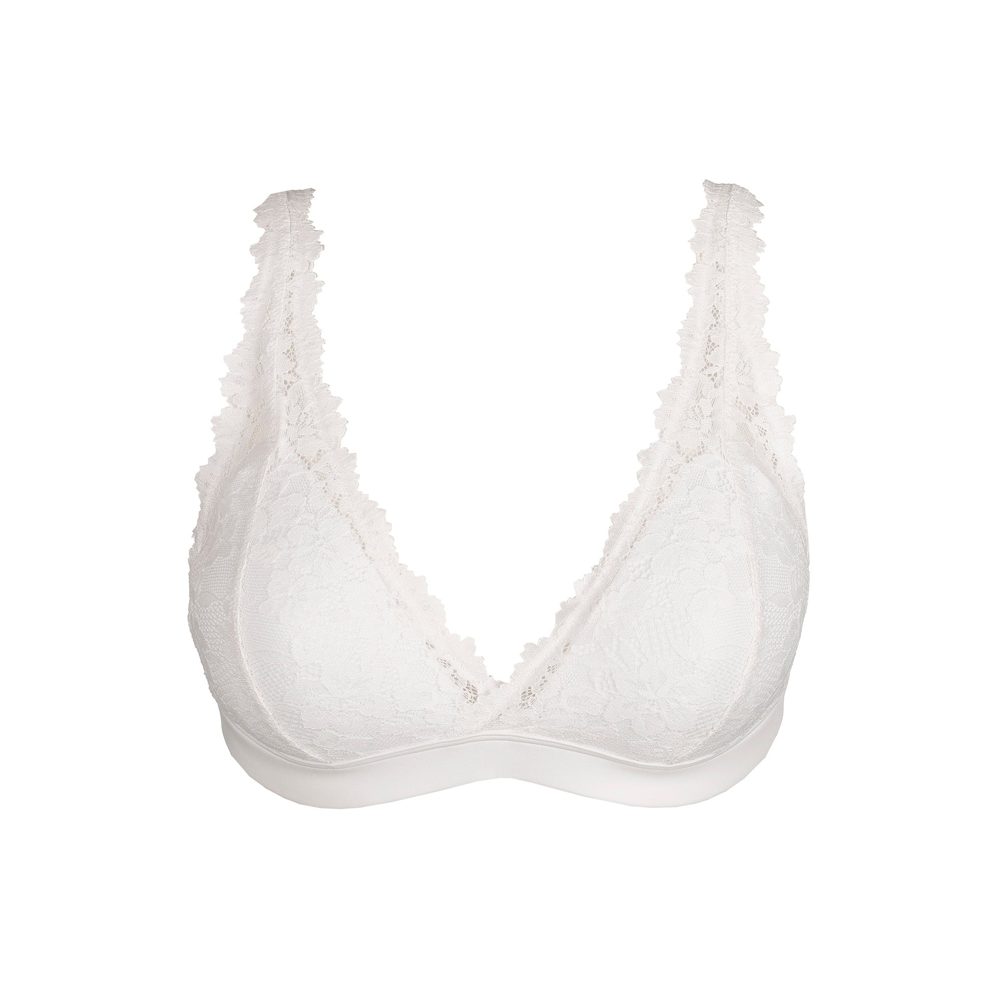 Marie Jo Soft Studio kaarituettomat topatut bralette rintaliivit luonnonvaalea edestä