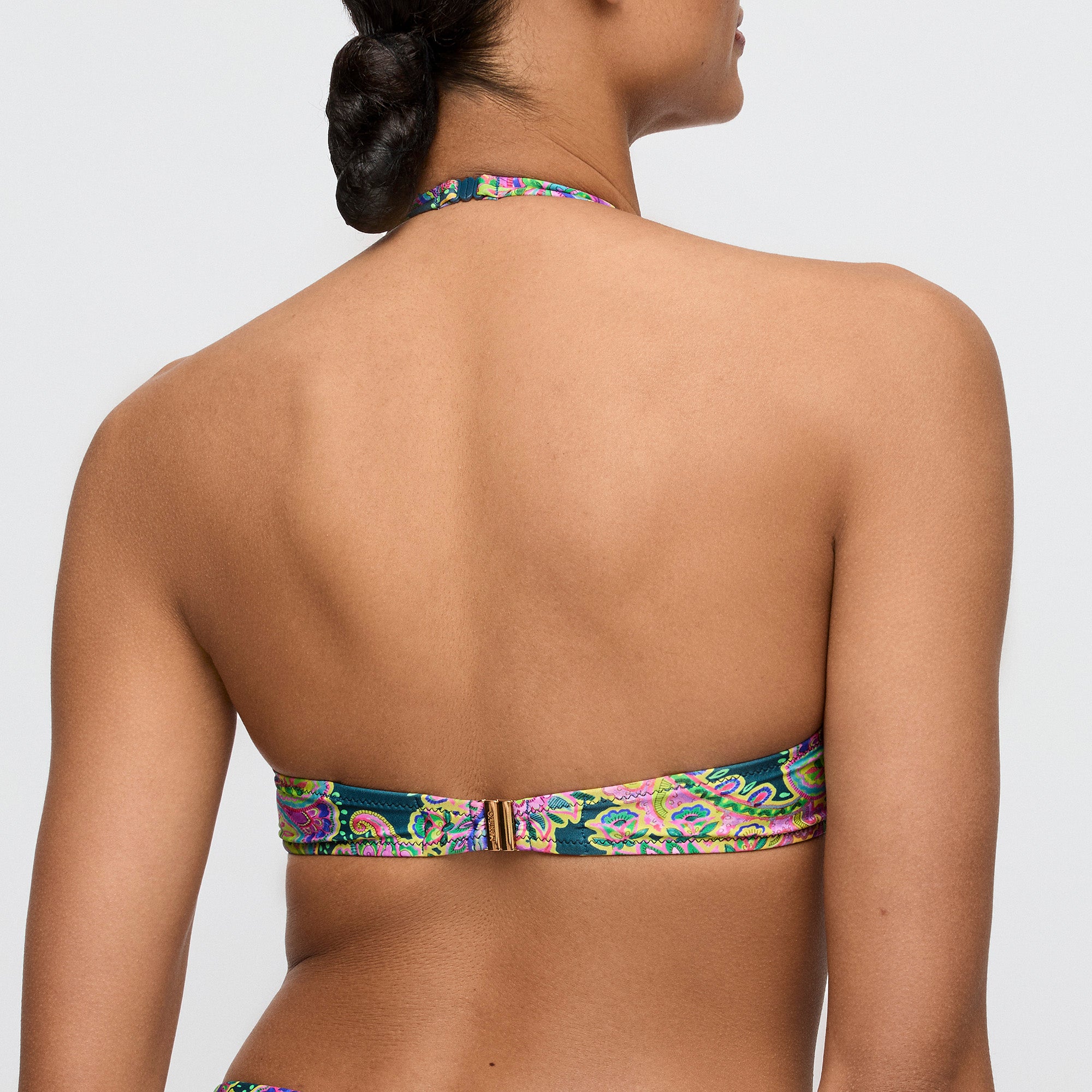 Marie Jo Jolise Padded Bikini Top bikiniyläosa tropical-paisley takaa kolmannessa tuotekuvassa