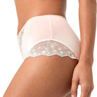 Mey Delightful Waist Pant korkeat alushousut persikkaroosa sivulta