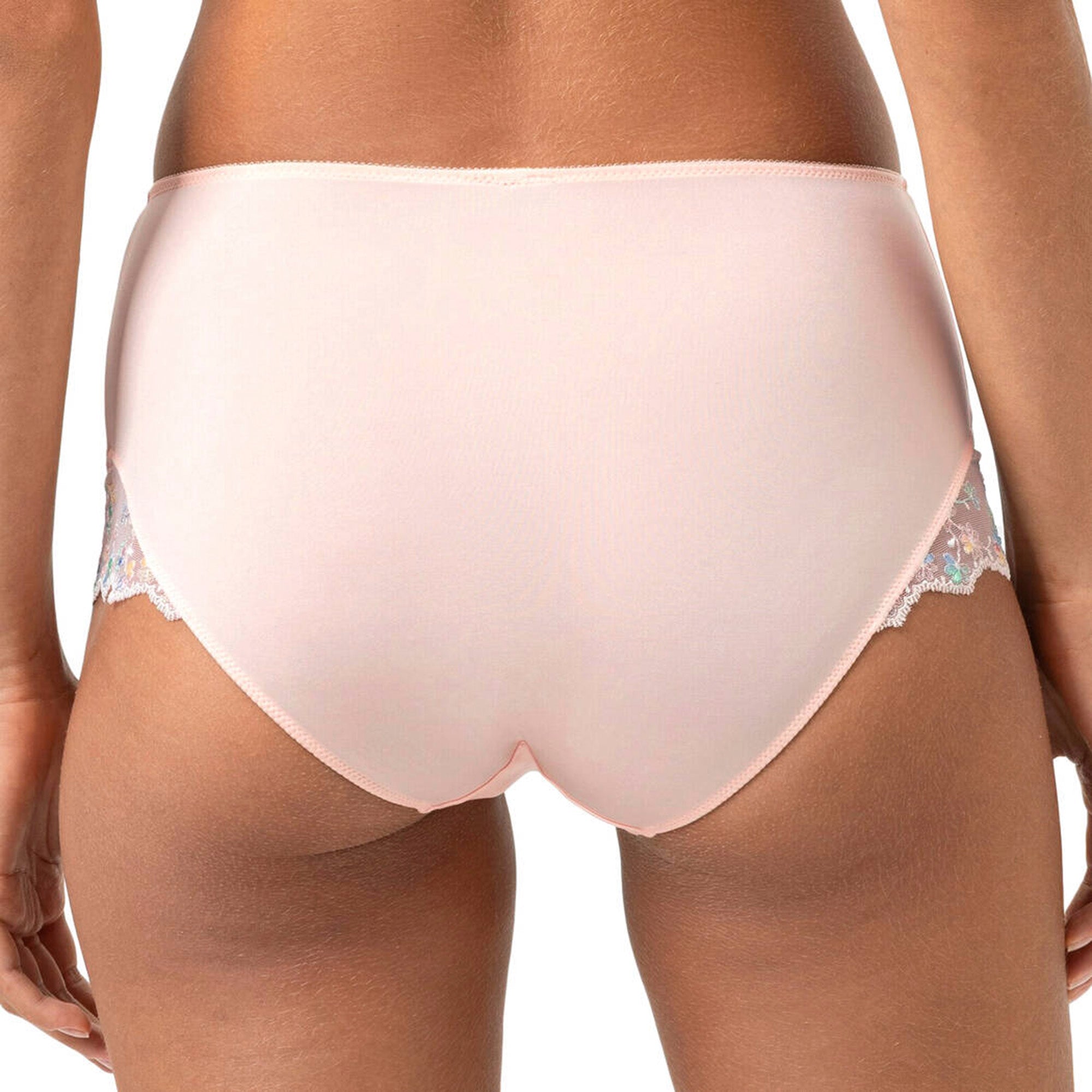 Mey Delightful Waist Pant korkeat alushousut persikkaroosa takaa