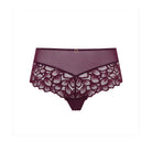 Panache Allure pitsiset korkeat alushousut violetti edestä