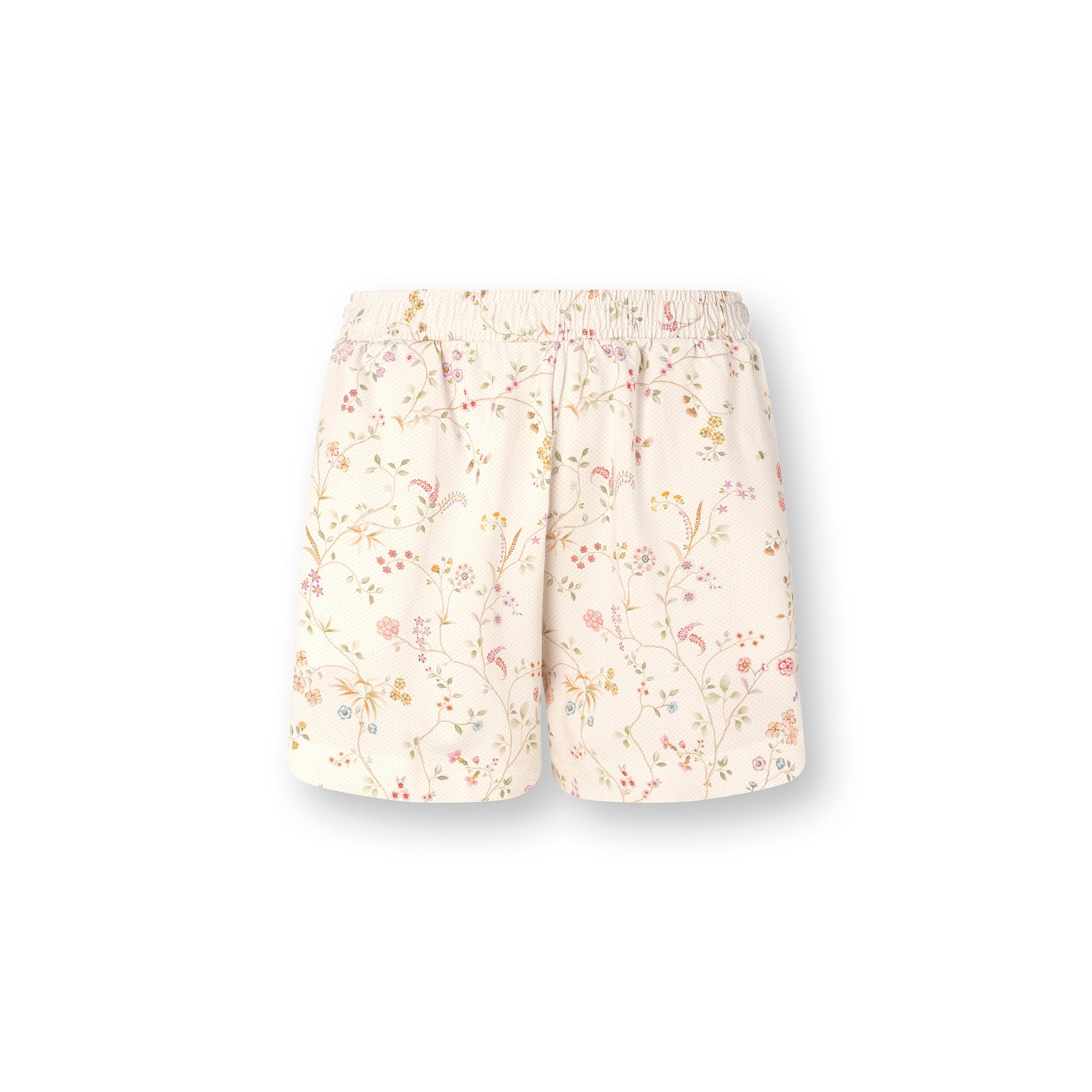 Pip Studio Bo viskoosi shortsit Little Delhi luonnonvalkoinen edestä