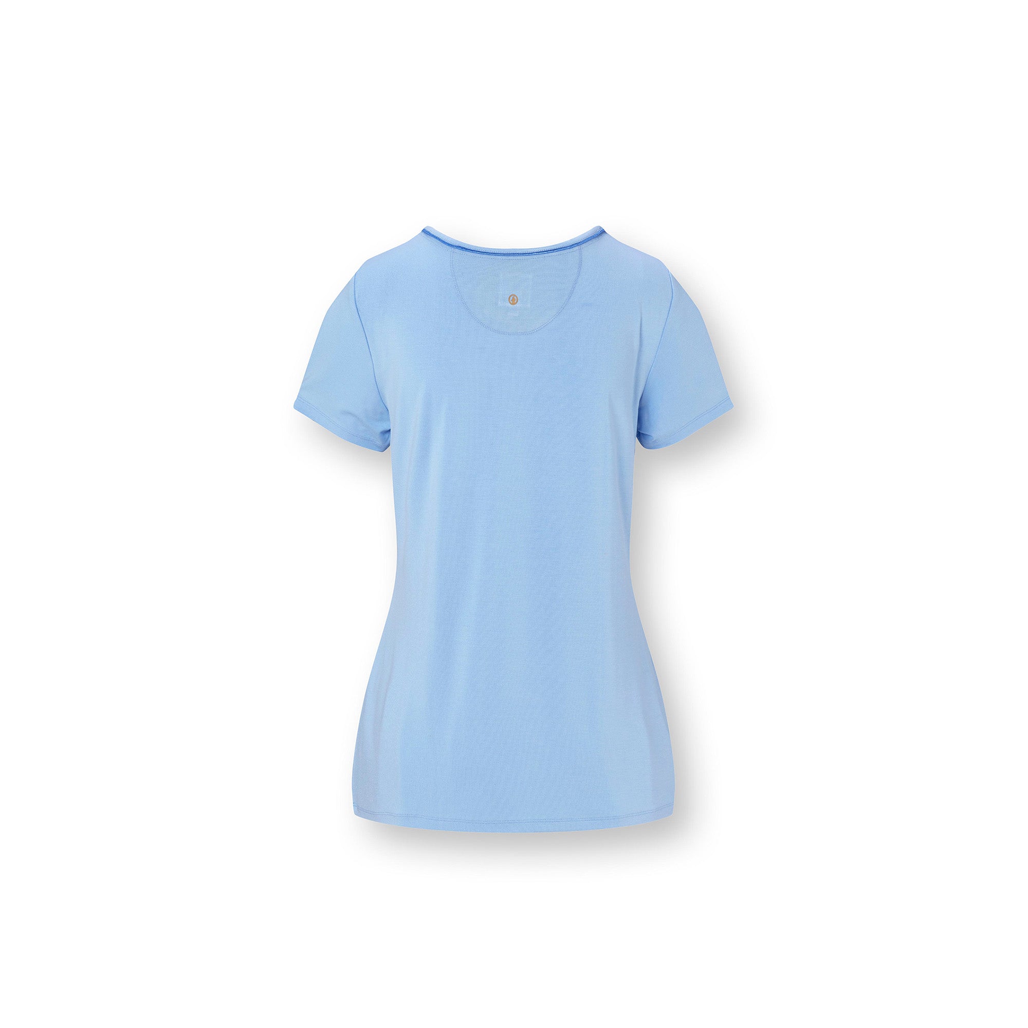 Pip Studio Toy vaaleansininen viskoosi T-paita takaa