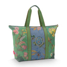 Pip Studio Tilda Bodhi Flower vihreä viikonloppulaukku sivulta