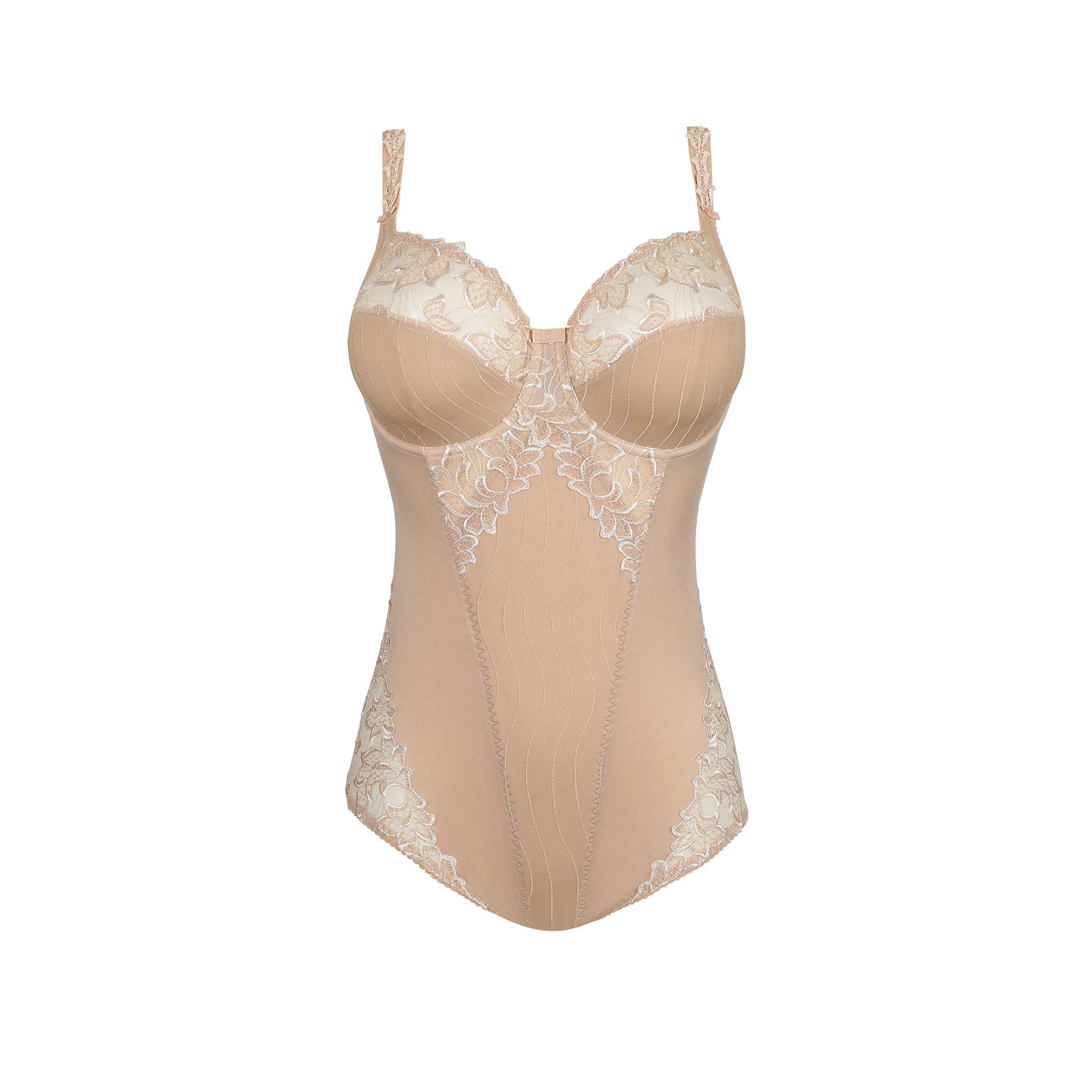 Prima Donna Deauville kaarituellinen body nude edestä