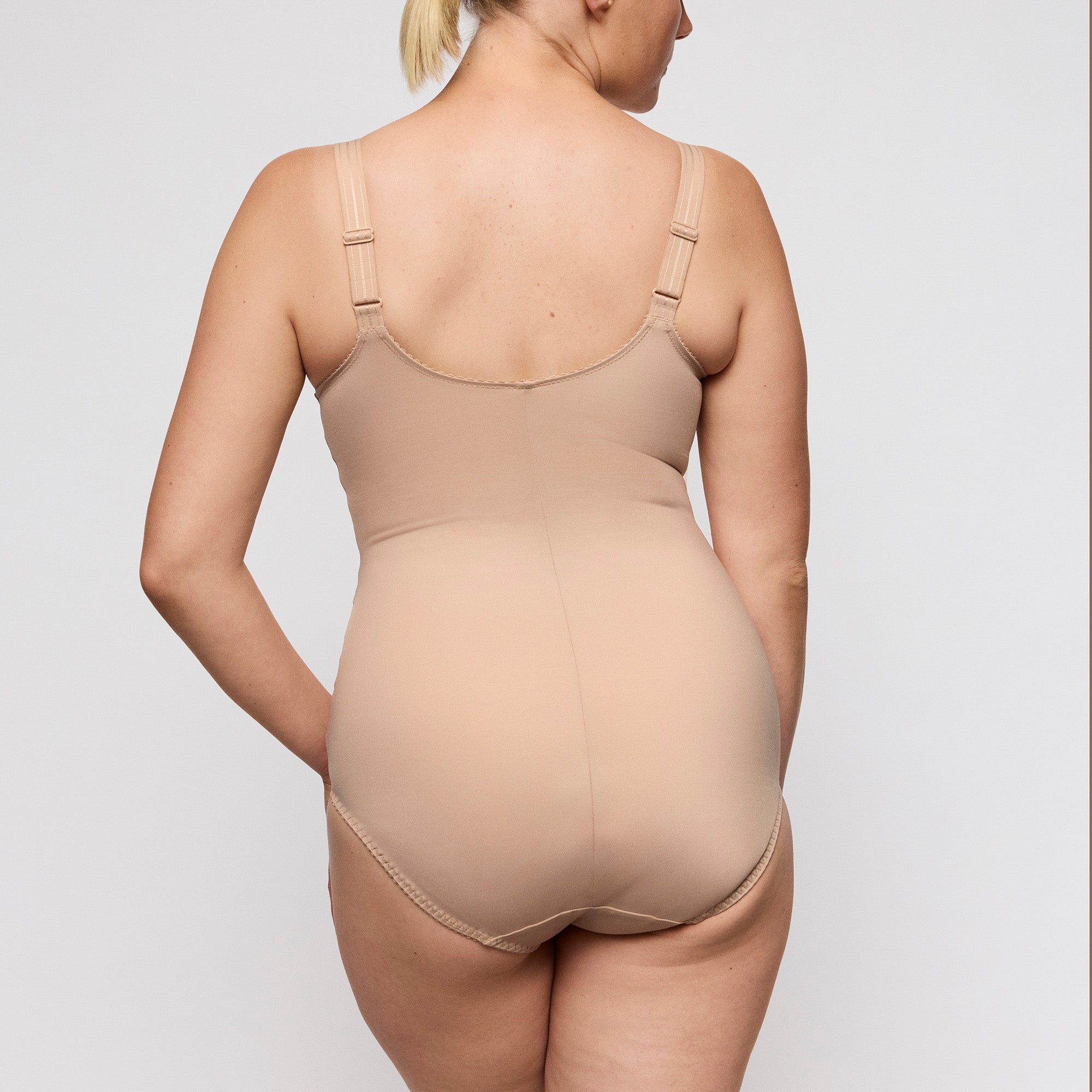 Prima Donna Deauville kaarituellinen body nude takaa
