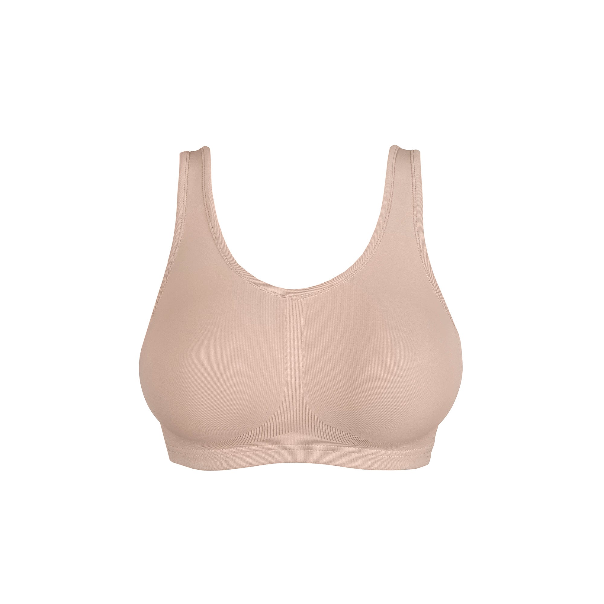 PrimaDonna Nudda kaarituettomat kevyesti muotoilevat bralette rintaliivit nude edestä