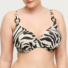 Prima Donna Dalice Half Padded Plunge Bikini Top bikiniyläosa seeprakuosi mallin päällä