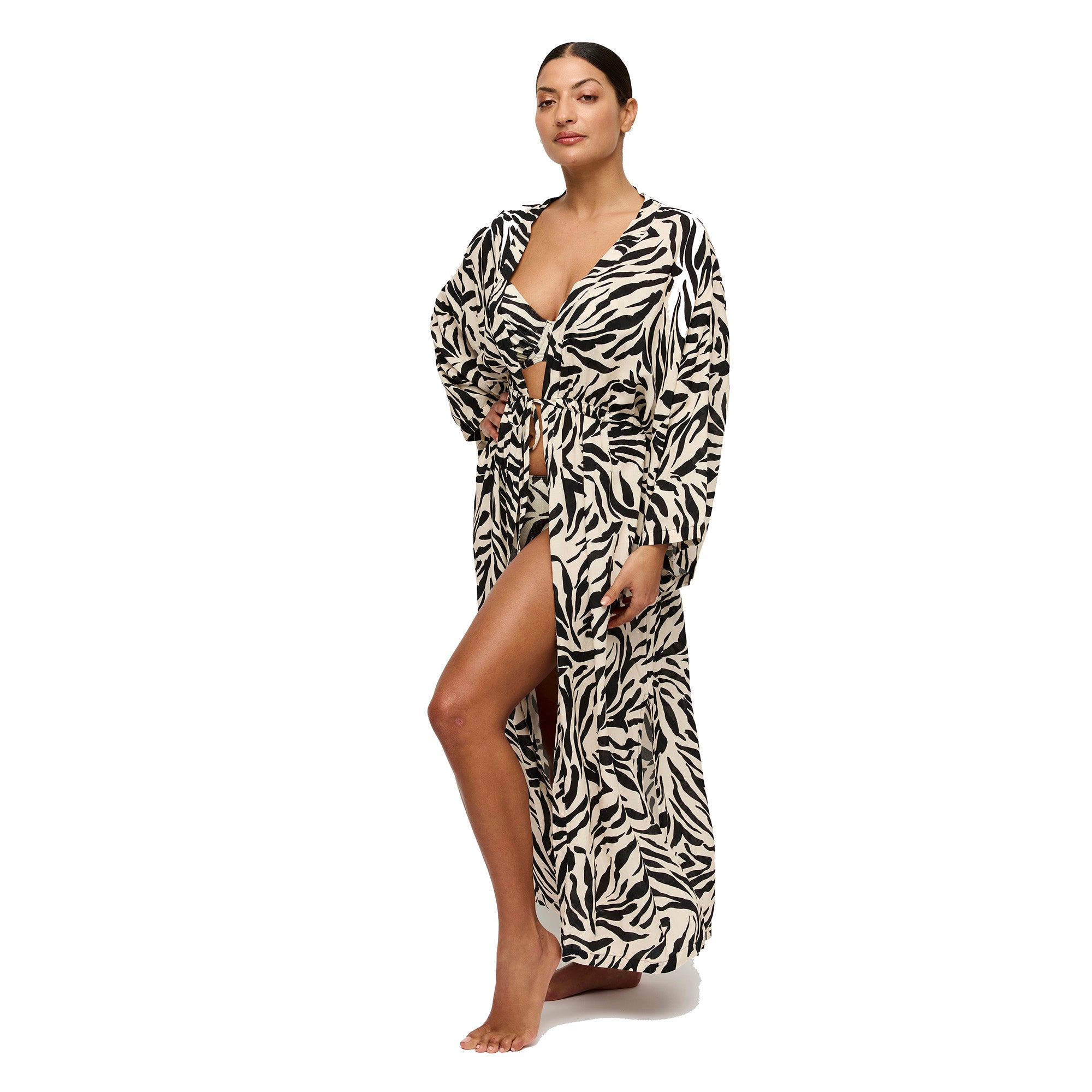 PrimaDonna Swim Dalice kimono seeprakuosi mallin päällä edestä