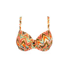 Prima Donna Tubou Full Cup Bikini Top bikiniyläosa ikat-kuosi edestä