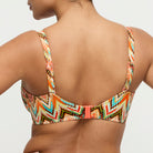 Prima Donna Tubou Full Cup Bikini Top bikiniyläosa ikat-kuosi takaa