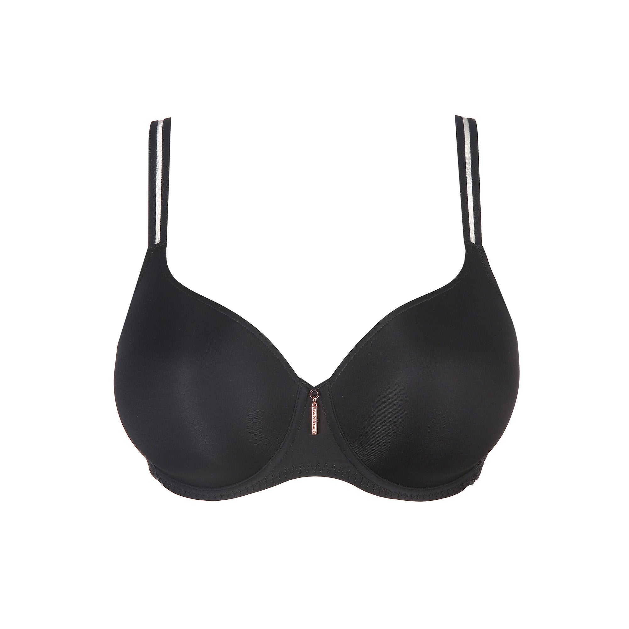 Prima Donna Twist East End T-paitarintaliivit hiilenmusta edestä