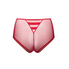 PrimaDonna Twist Wowgirl punaiset korkeat hotpants-alushousut takaa