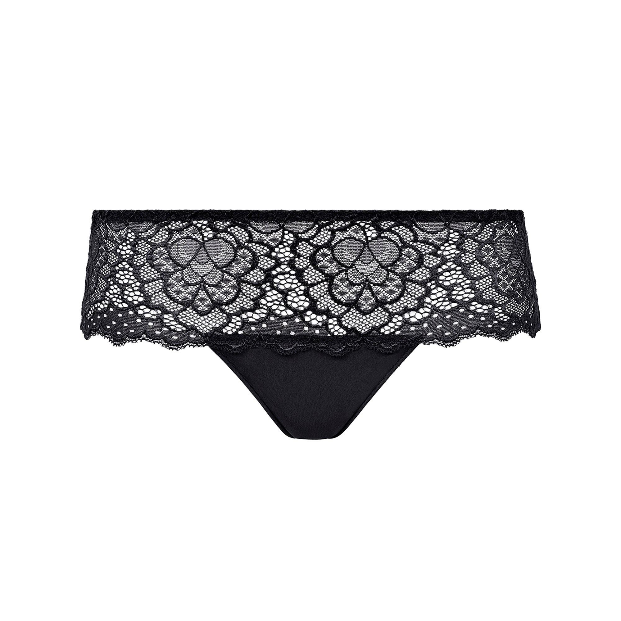 Simone Pérèle Caresse hotpants musta edestä