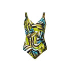 Sunflair Jungle Glow Swimsuit uimapuku musta edestä