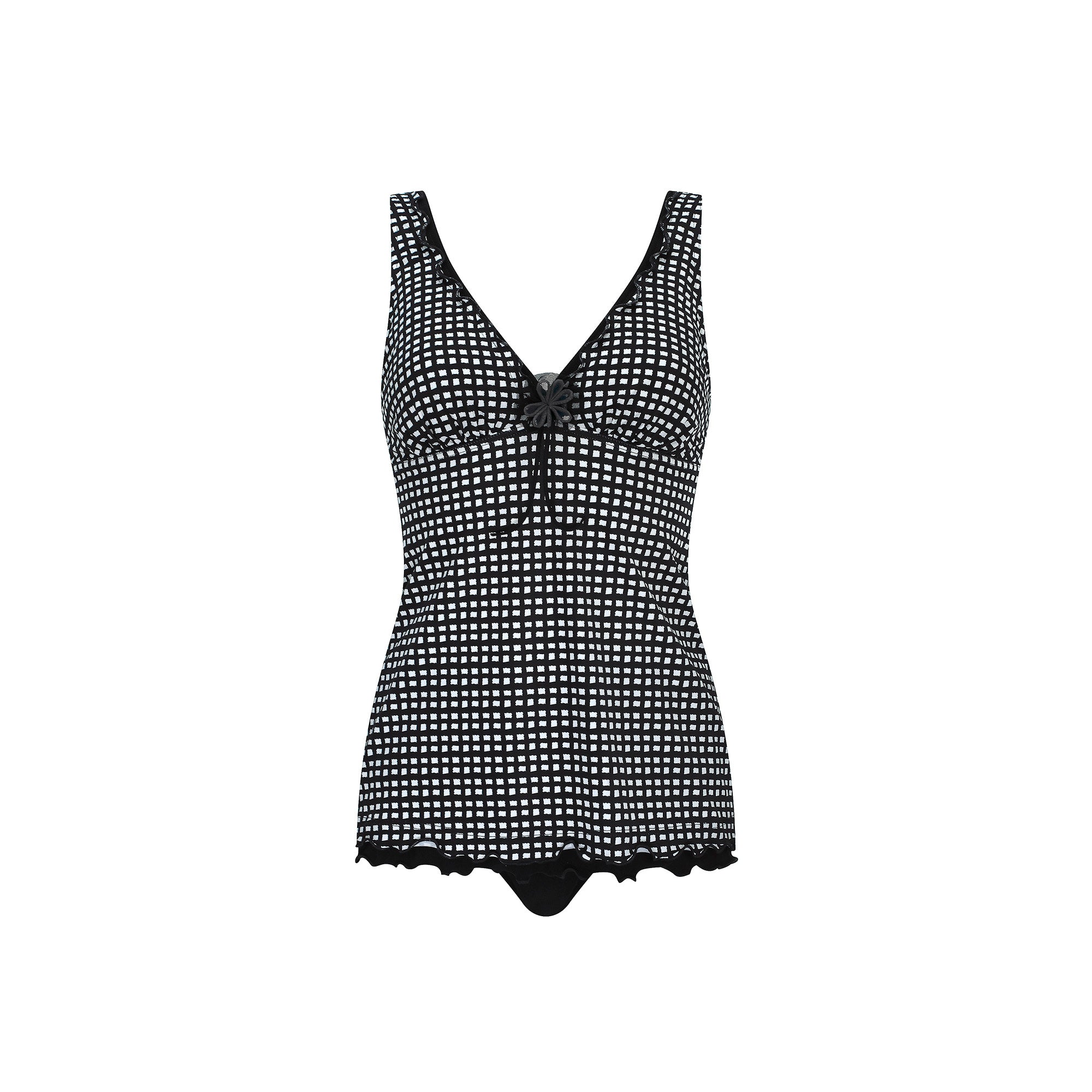 Sunflair Riviera Chic Tankini tankini musta edestä